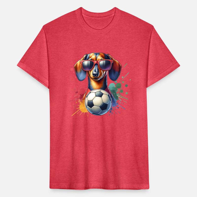 Dachshund Soccer Player Wiener Dog Fan Design