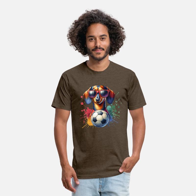 Dachshund Soccer Player Wiener Dog Fan Design