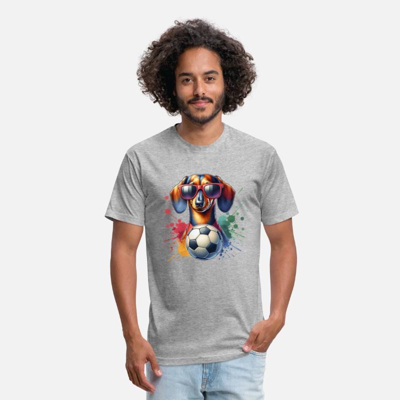Dachshund Soccer Player Wiener Dog Fan Design