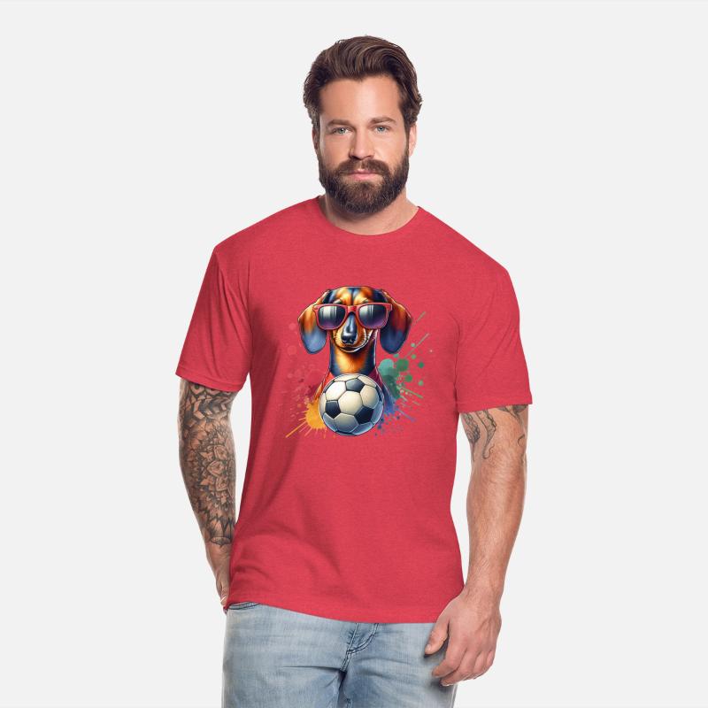Dachshund Soccer Player Wiener Dog Fan Design