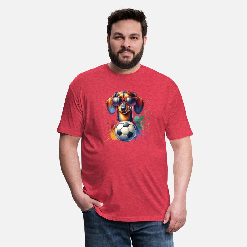 Dachshund Soccer Player Wiener Dog Fan Design
