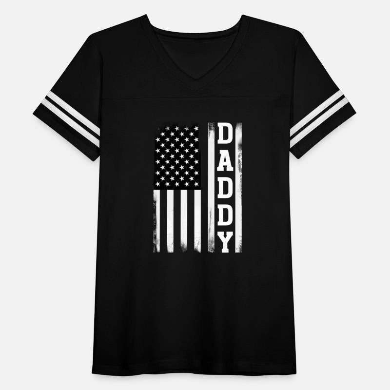Daddy with US American Flag