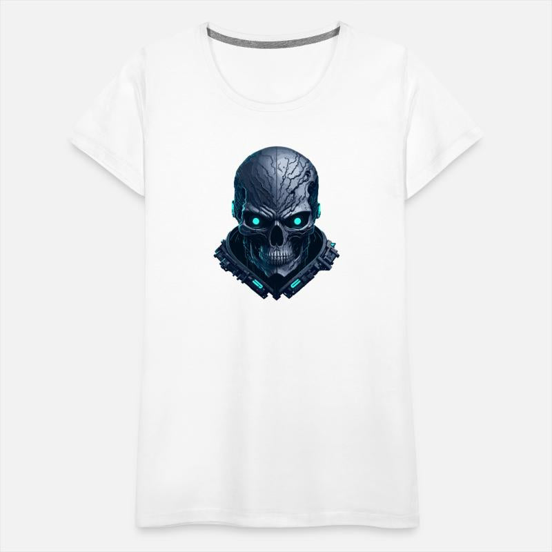 Dark cyberpunk Skull artwork