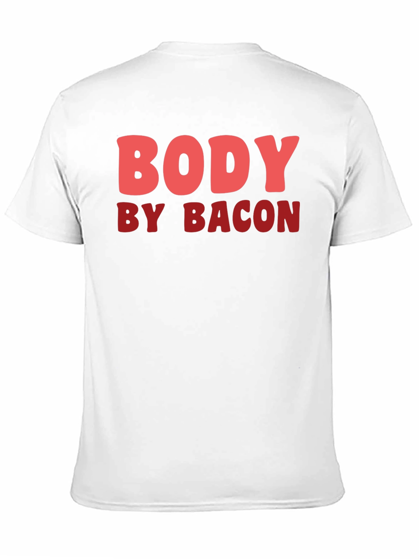 Body by Bacon Mens Black T-Shirt