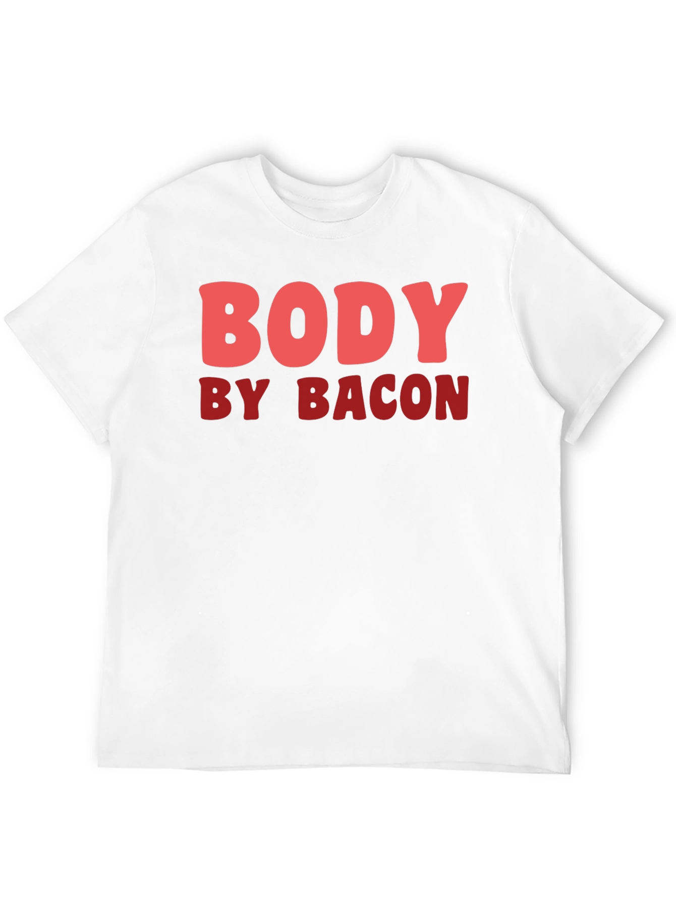 Body by Bacon Mens Black T-Shirt