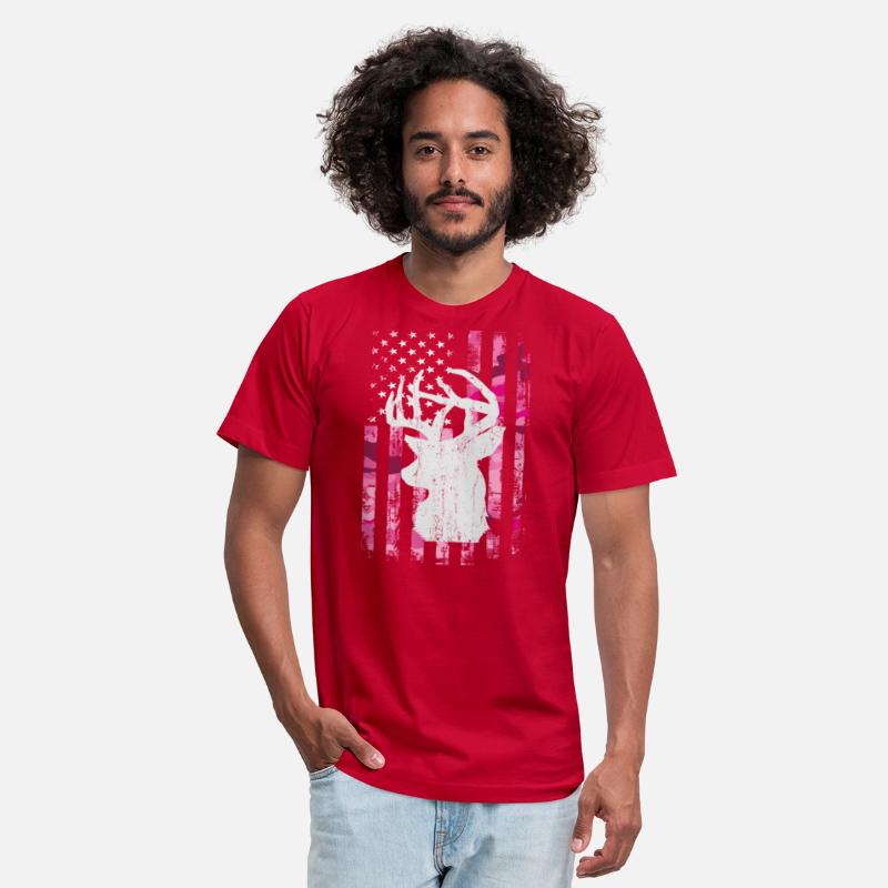 Deer Hunting Camo Pink Camouflage American Flag