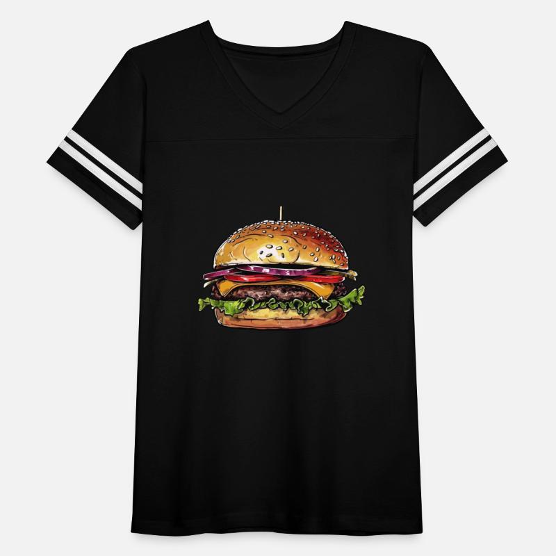 Delicious Cheeseburger Illustration