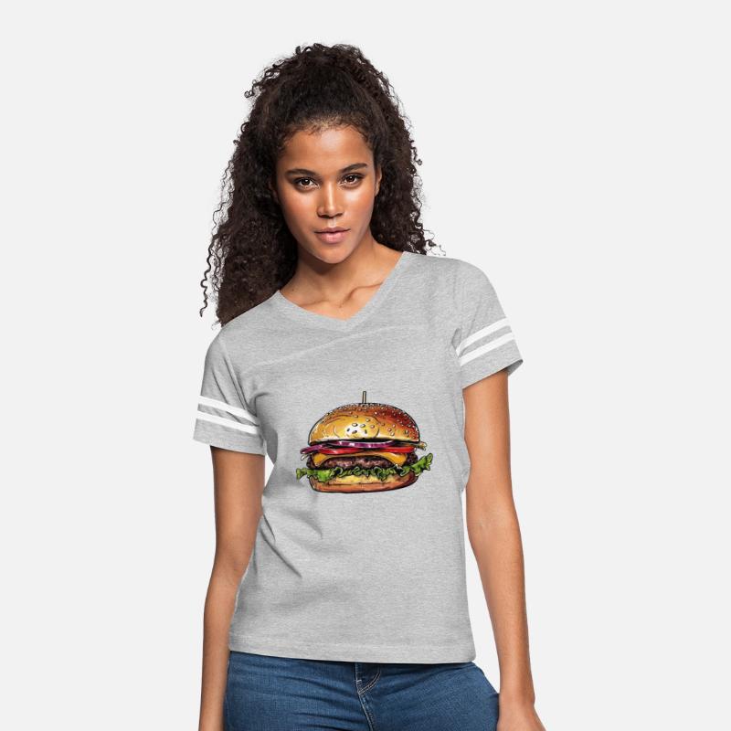 Delicious Cheeseburger Illustration