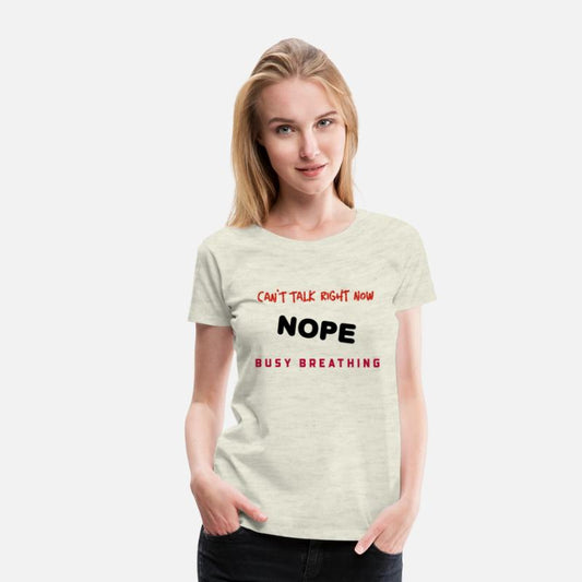 Design busy only for breathing