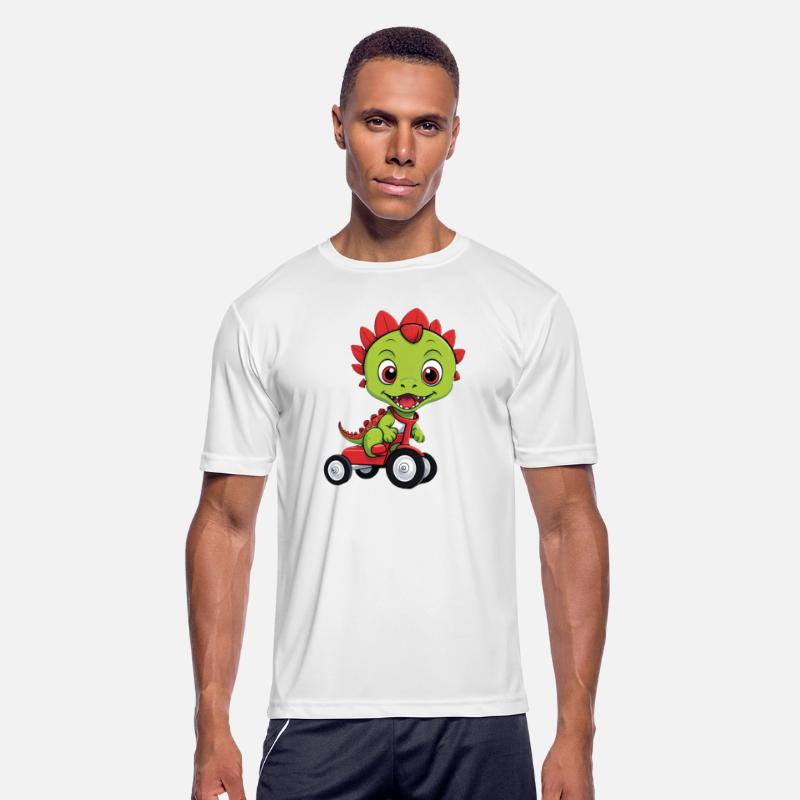 Dinosaur on Tiny Tricycle