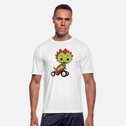 Dinosaur on Tiny Tricycle