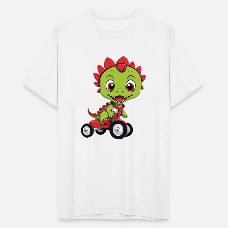 Dinosaur on Tiny Tricycle
