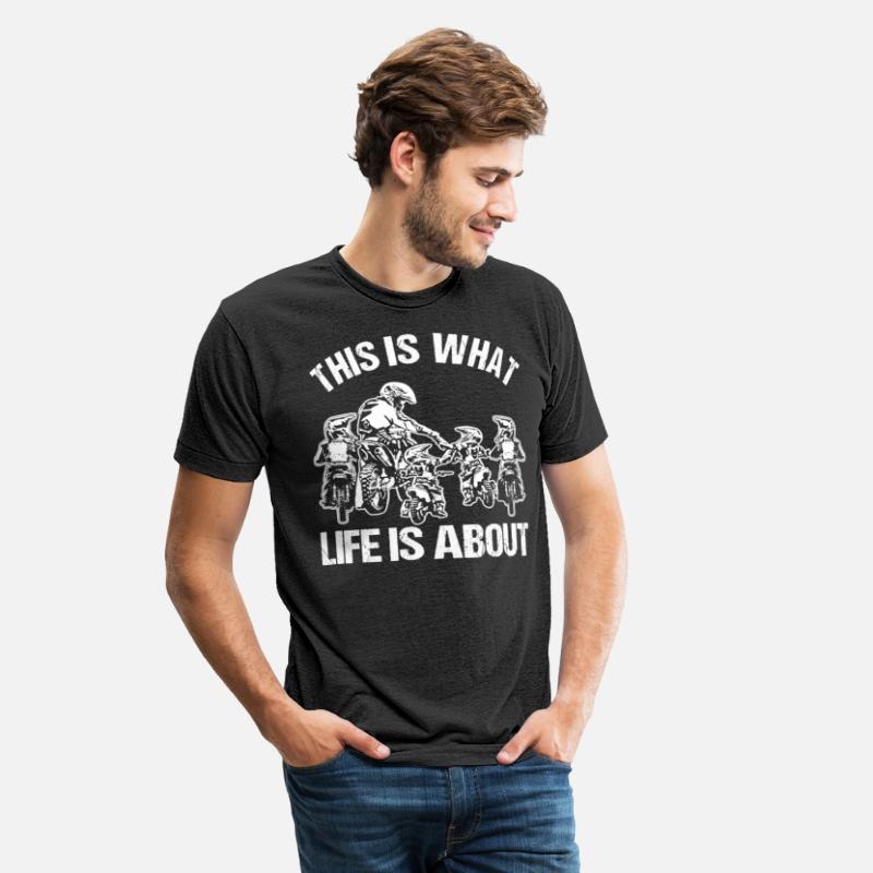 Dirt Bike Dad Motocross Father Motorcycle Son Kids