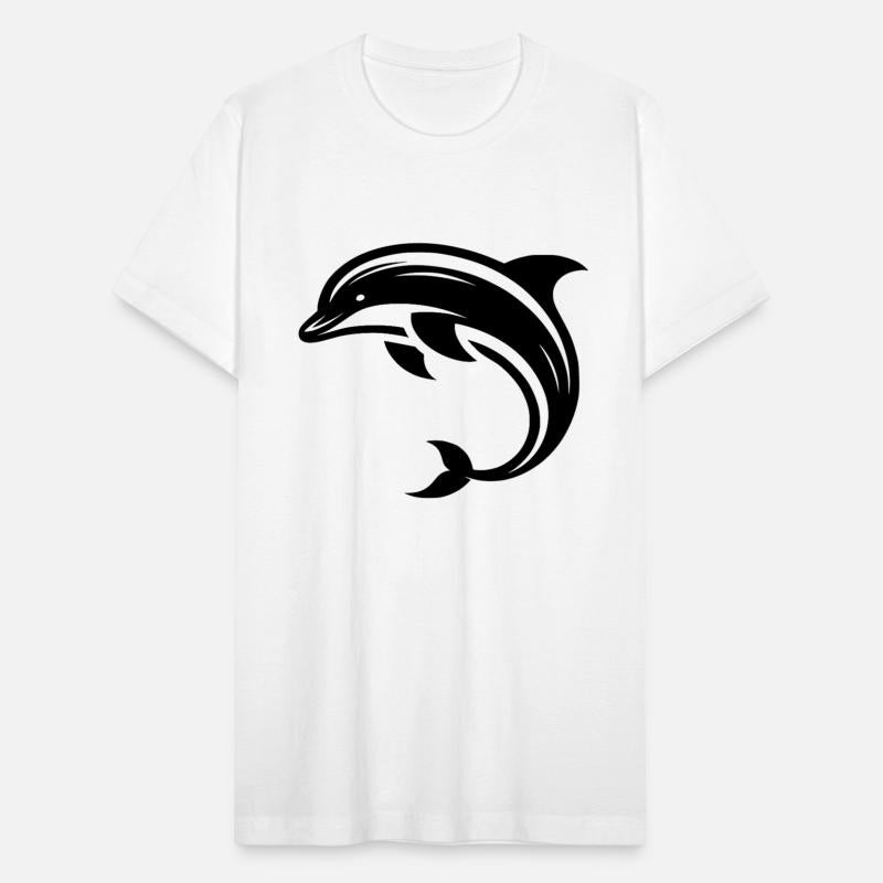 Diver Friends Design Dolphin Jumping