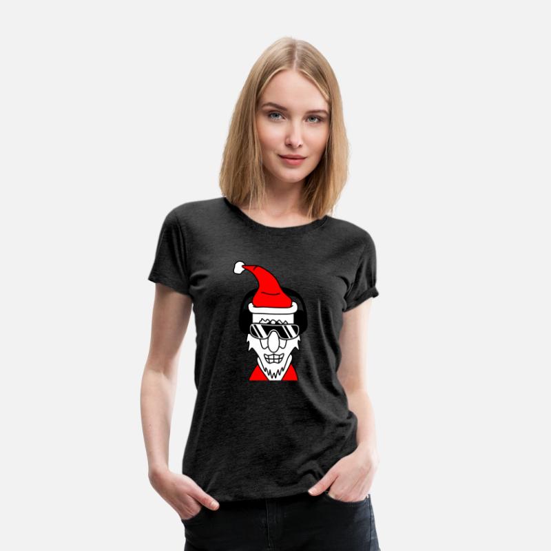 DJ Santa Claus Smiling Christmas Winter Party Fun