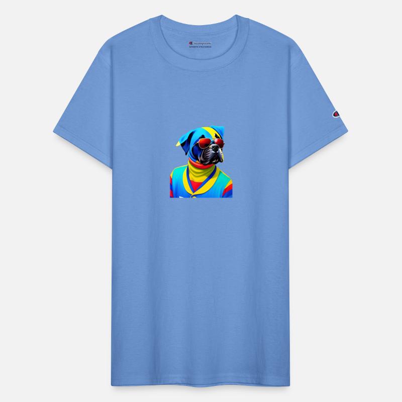 Dog colorful
