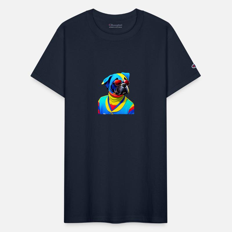 Dog colorful