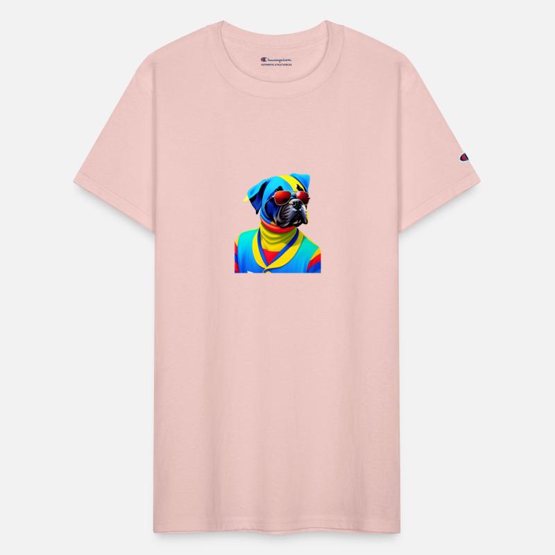 Dog colorful