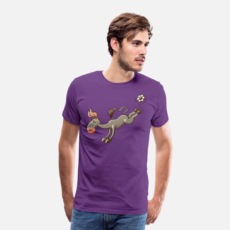 Donkey Shooting a Soccer Ball
