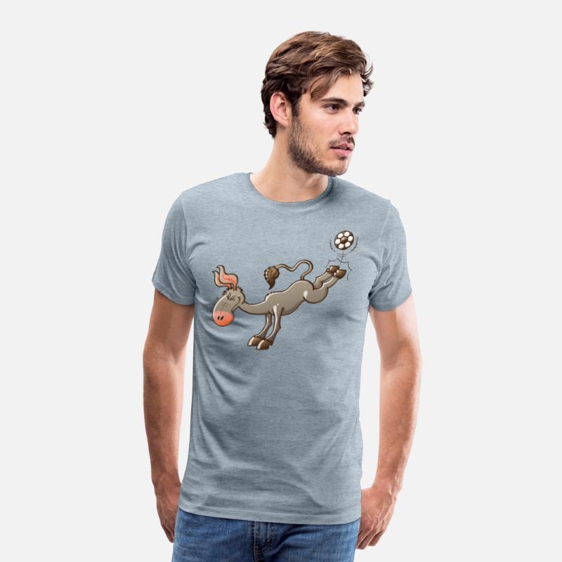 Donkey Shooting a Soccer Ball