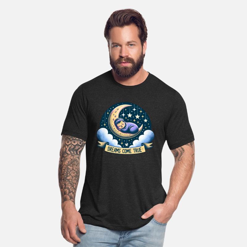 Dreams Come True Under Starry Night Sky