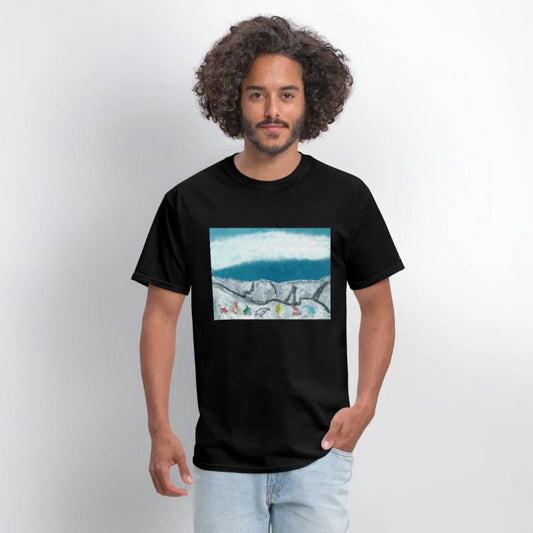 dressed up at the ski slopes by Yeshaya Dank