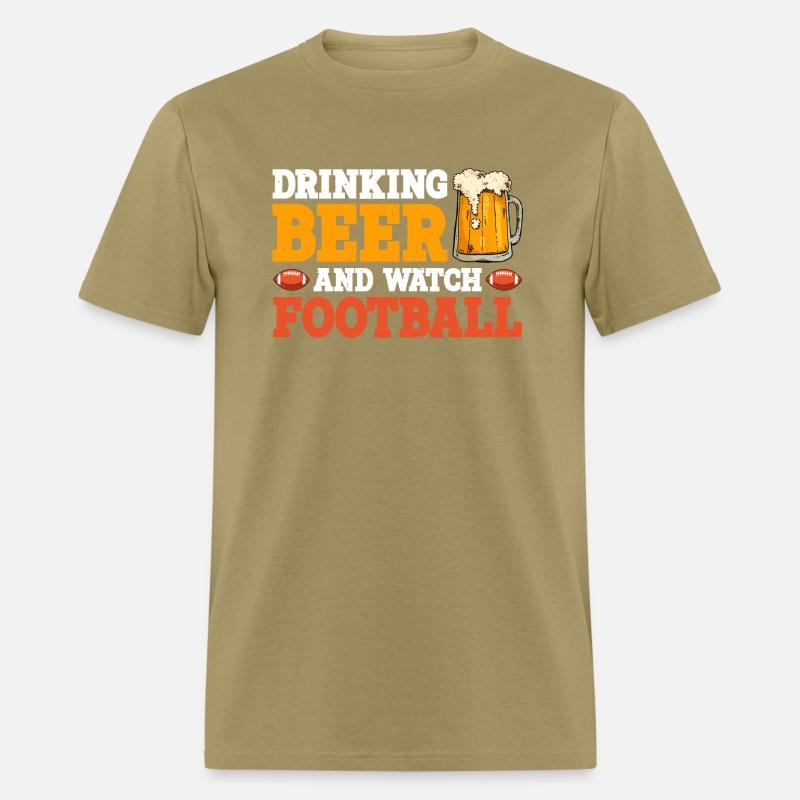 Drinking Beer And Watch Football 2