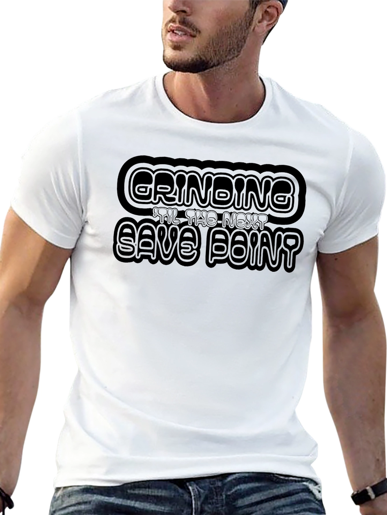 Grinding Until Next Save Point T-Shirt
