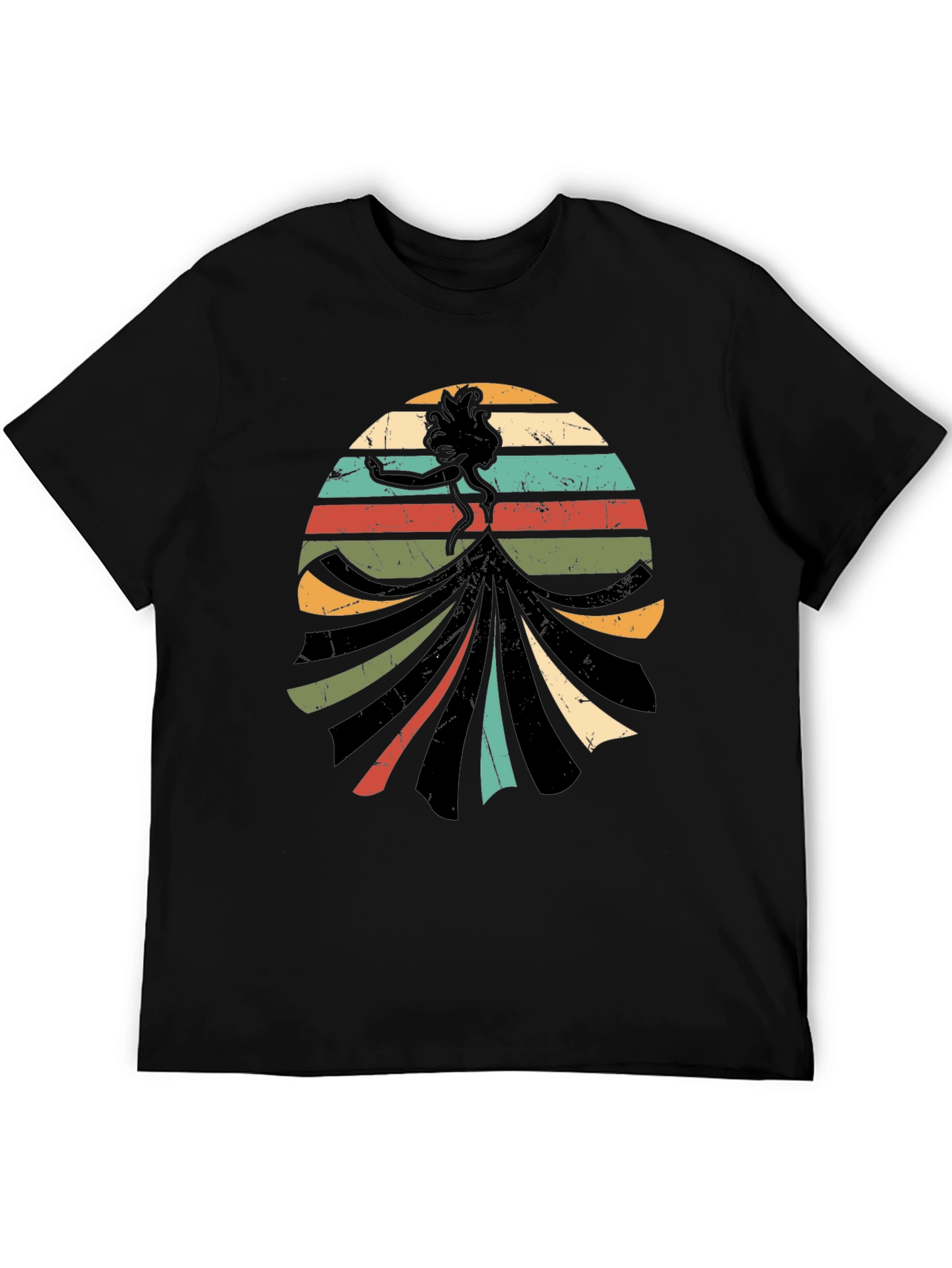 Retro Silhouette Graphic T-Shirt