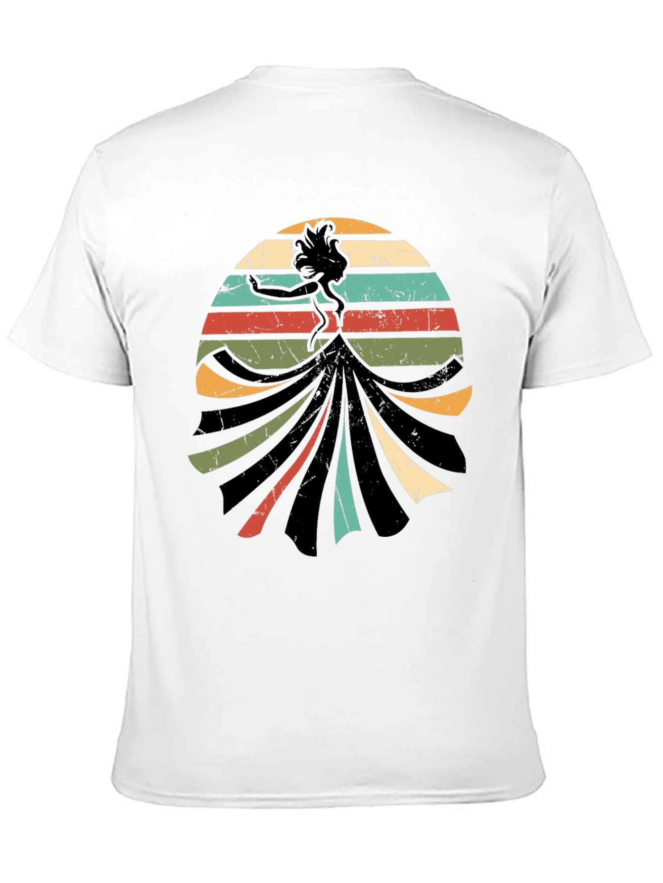Retro Silhouette Graphic T-Shirt