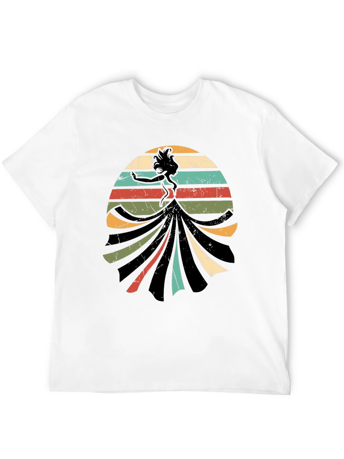 Retro Silhouette Graphic T-Shirt