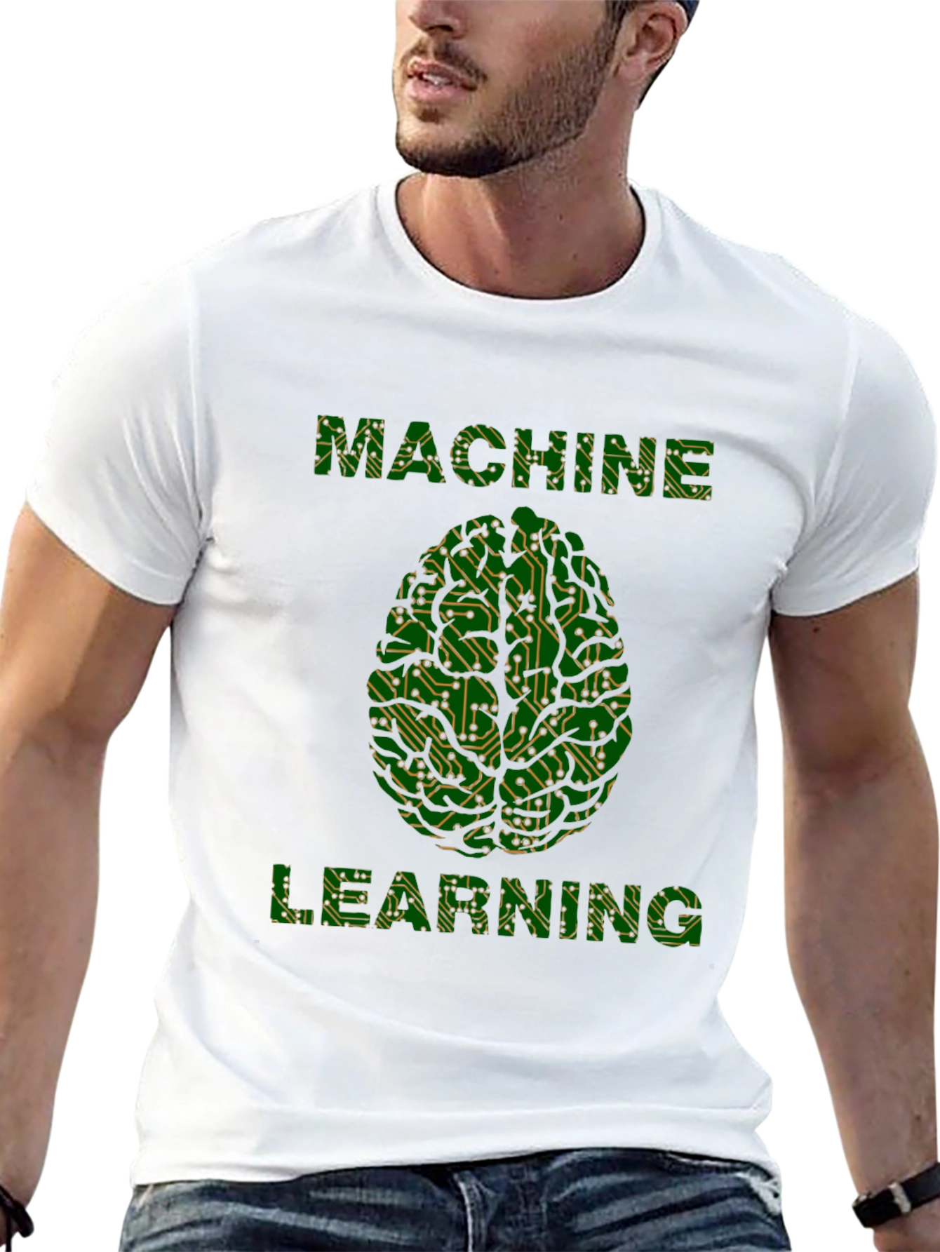 Machine Learning Circuit Brain T-Shirt