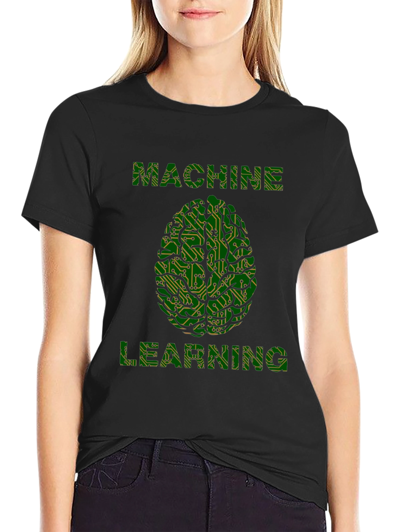 Machine Learning Circuit Brain T-Shirt