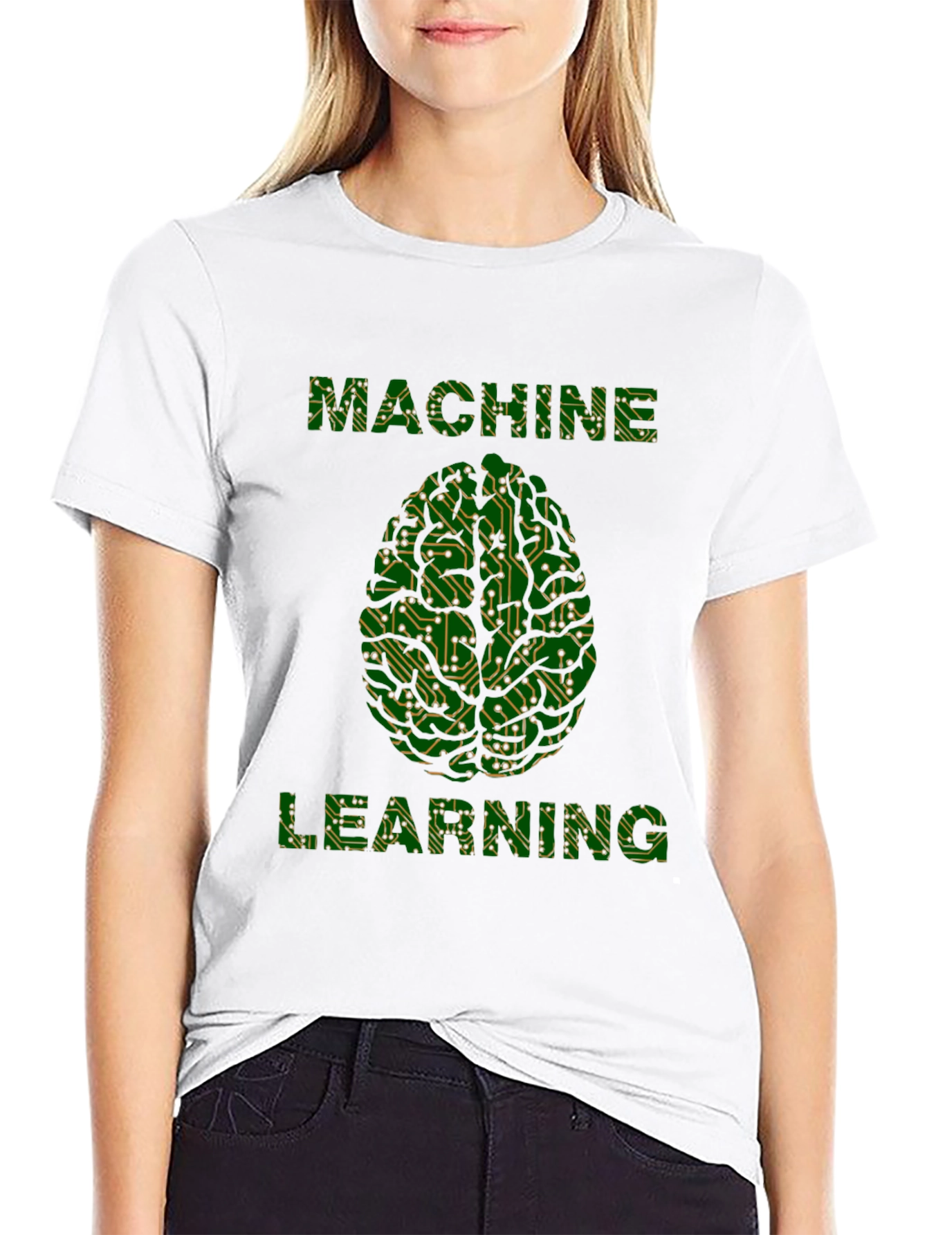 Machine Learning Circuit Brain T-Shirt