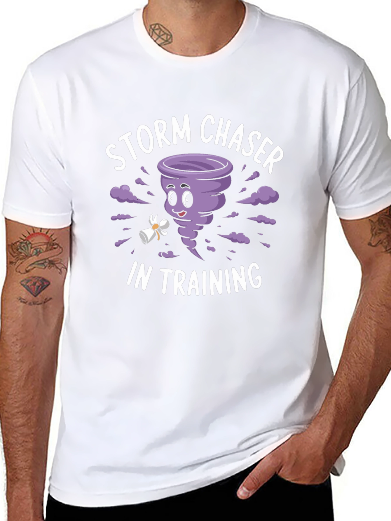 Storm Chaser in Training Graphic Tee