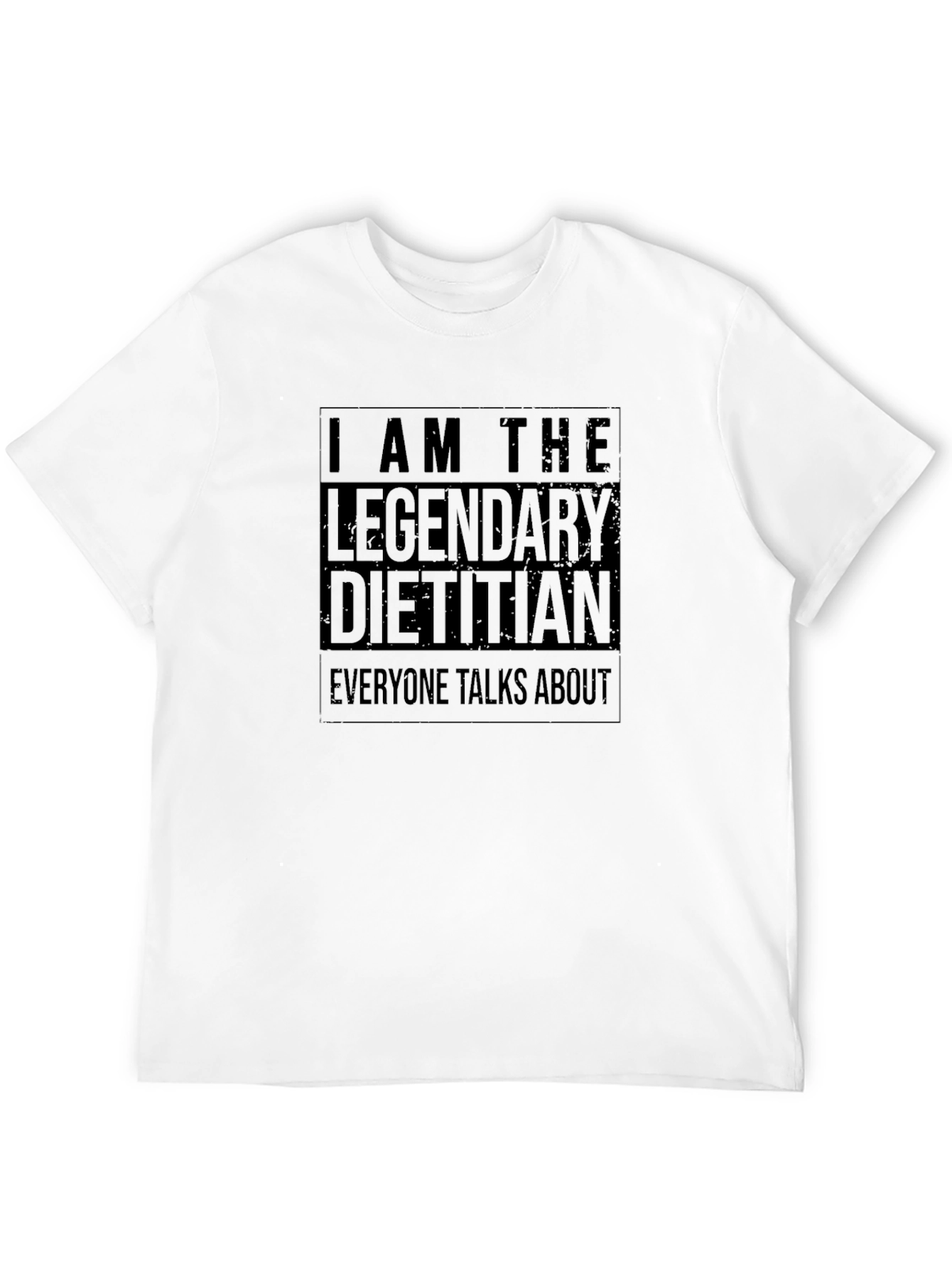 Legendary Dietitian Black Graphic Tee