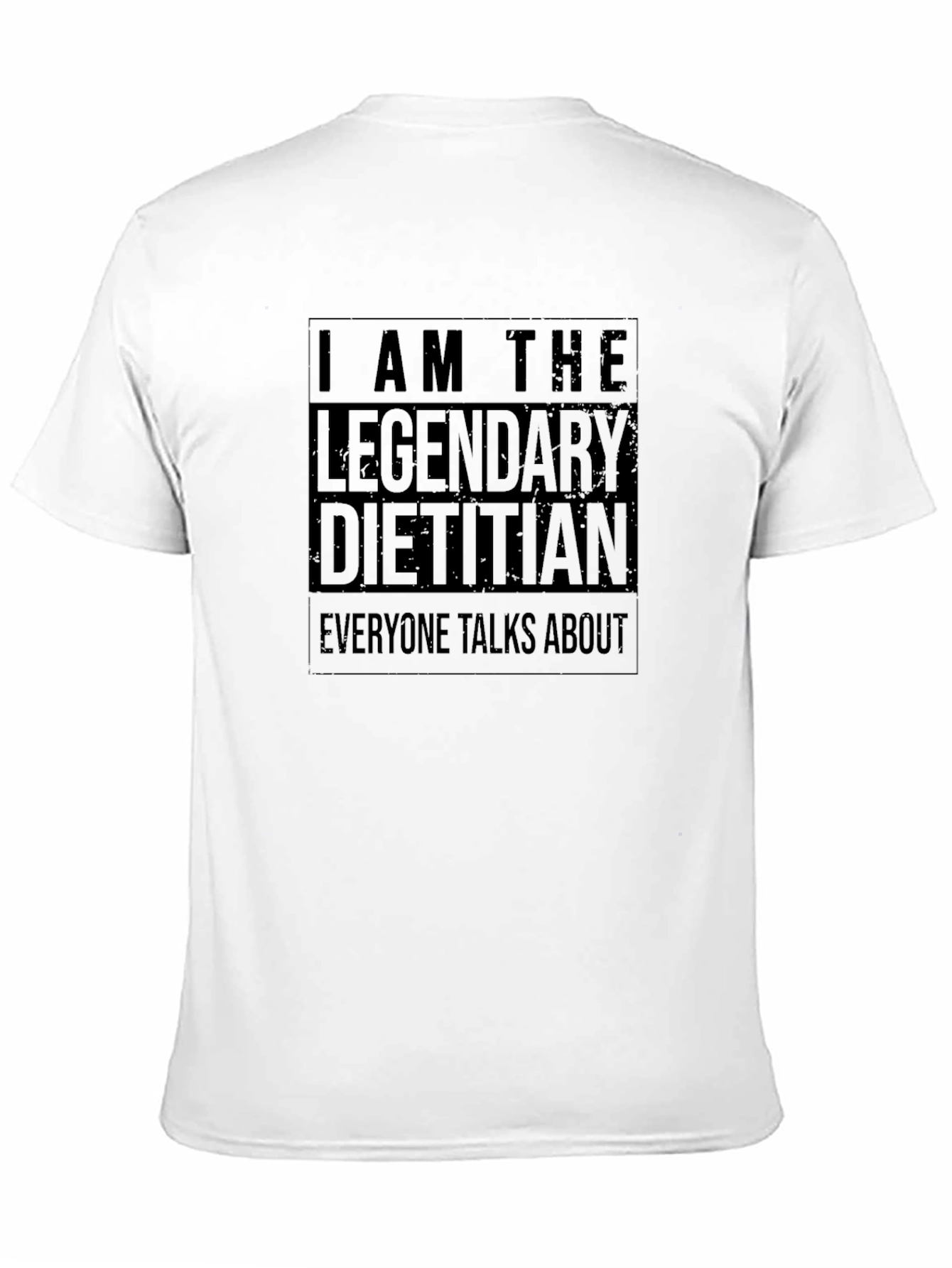 Legendary Dietitian Black Graphic Tee