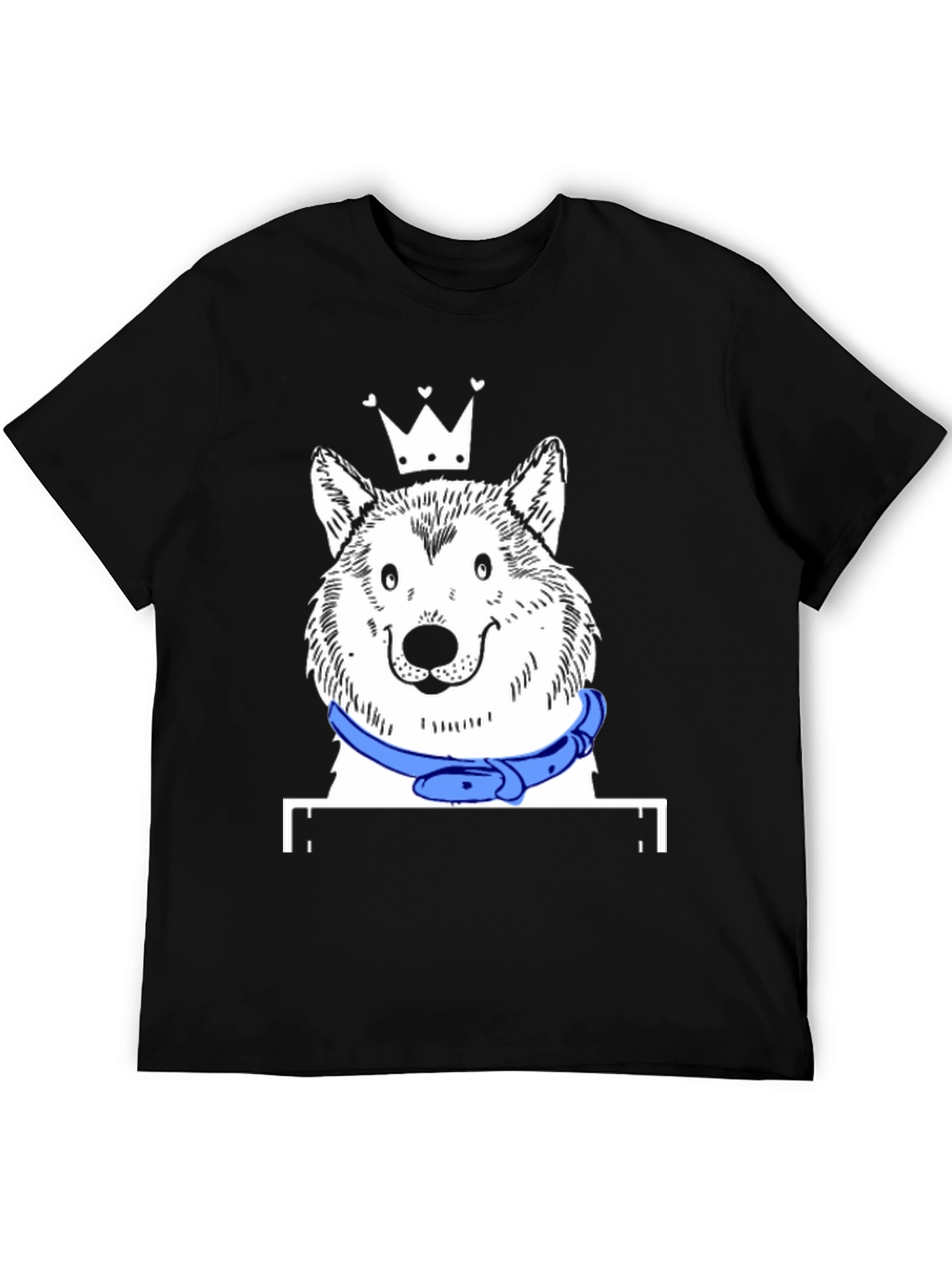 Dog King T-Shirt - Unique Graphic Tee