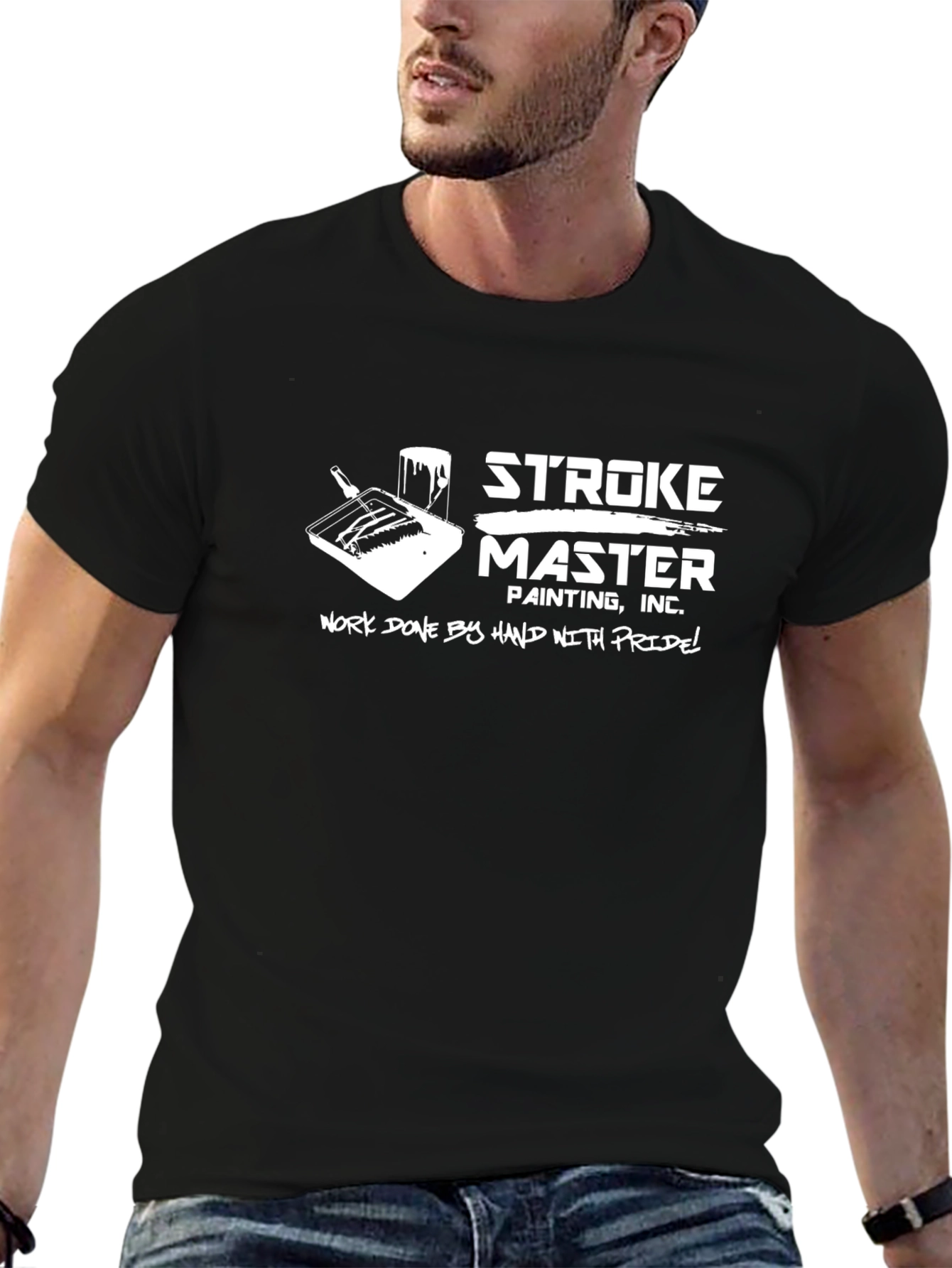 Stroke Master Painting Crew T-Shirt