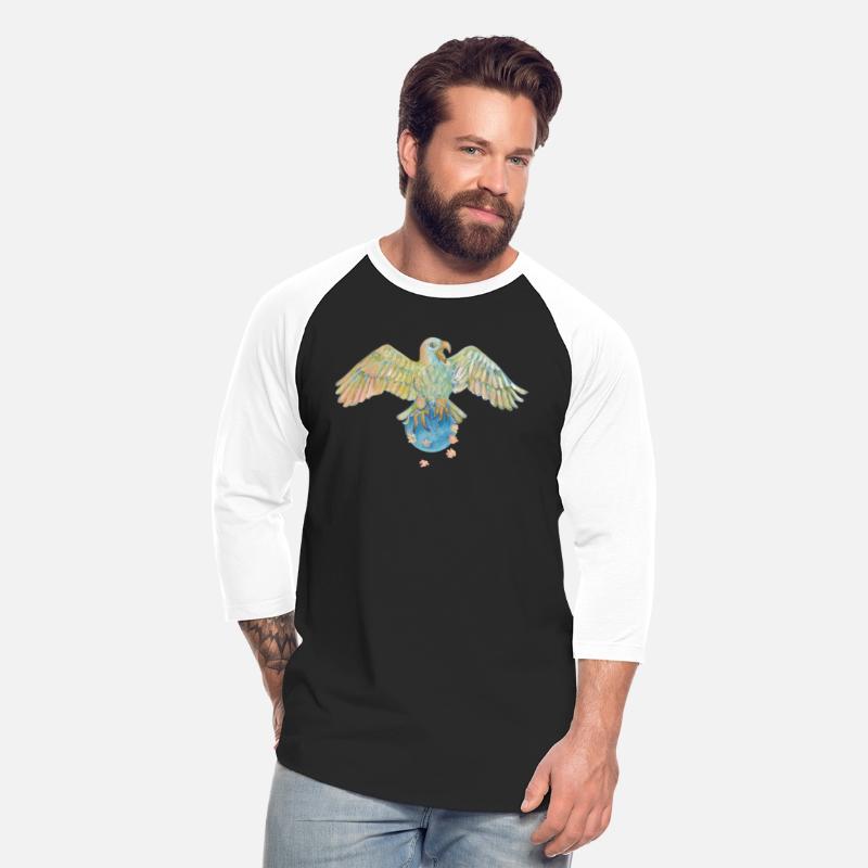 Eagle Carrying Earth Illustration