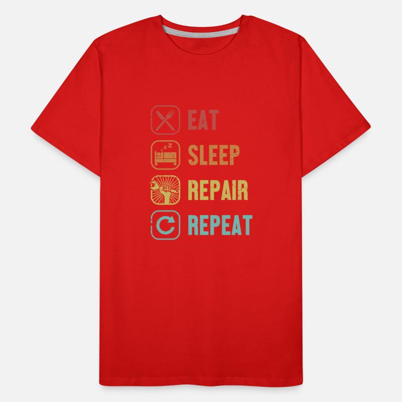 Eat Sleep Repair Repeat Mechatronics Engineer