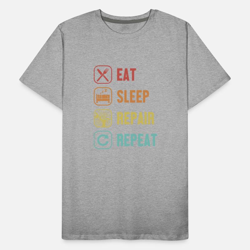 Eat Sleep Repair Repeat Mechatronics Engineer