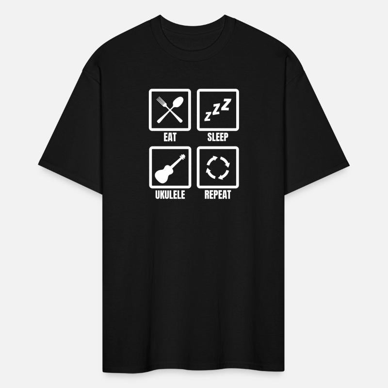 Eat Sleep Ukulele Repeat