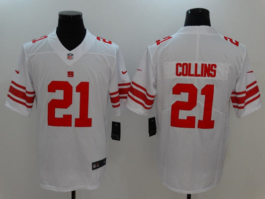 Men's New York Giants Landon Collins #21 White Game Jerseys