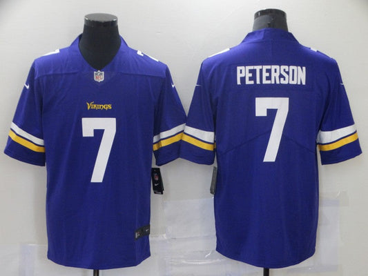 Men's Minnesota Vikings Patrick Peterson #7 Purple Game Jerseys
