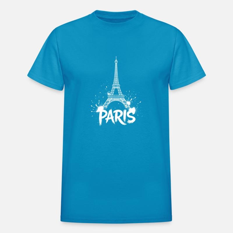 Eiffel Tower Pop Art Night Scene