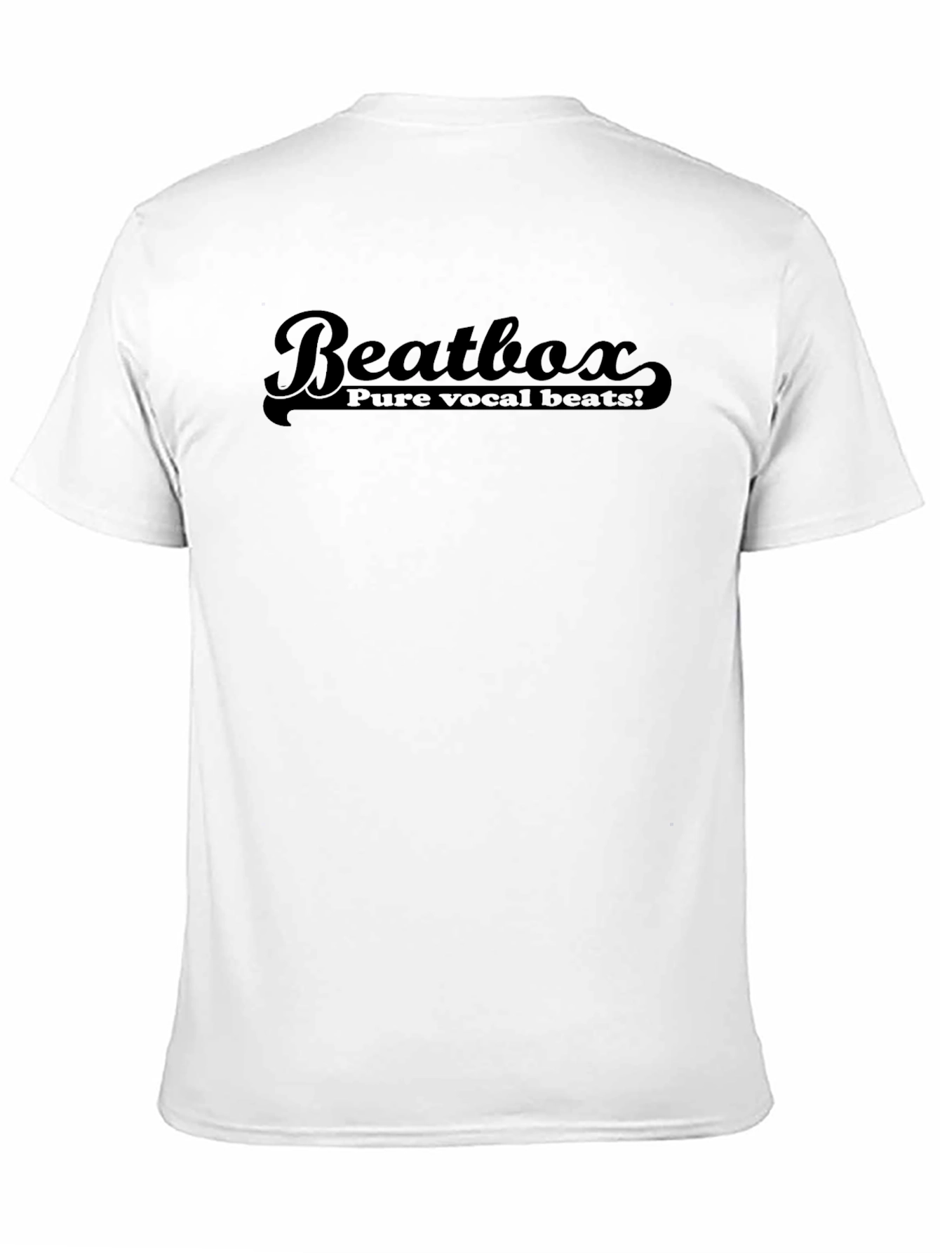 Beatbox Vocal Beats Graphic Tee - Black