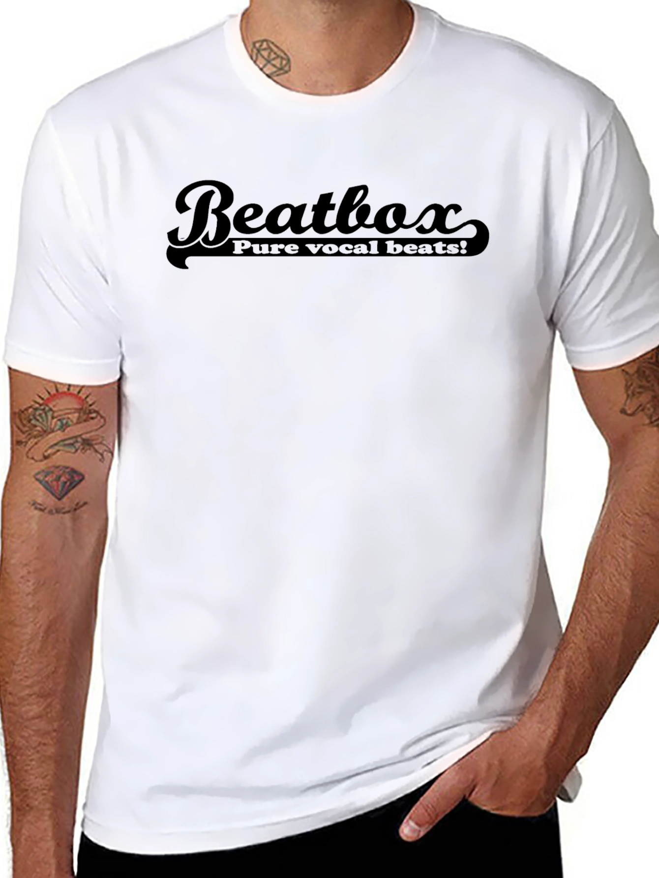Beatbox Vocal Beats Graphic Tee - Black