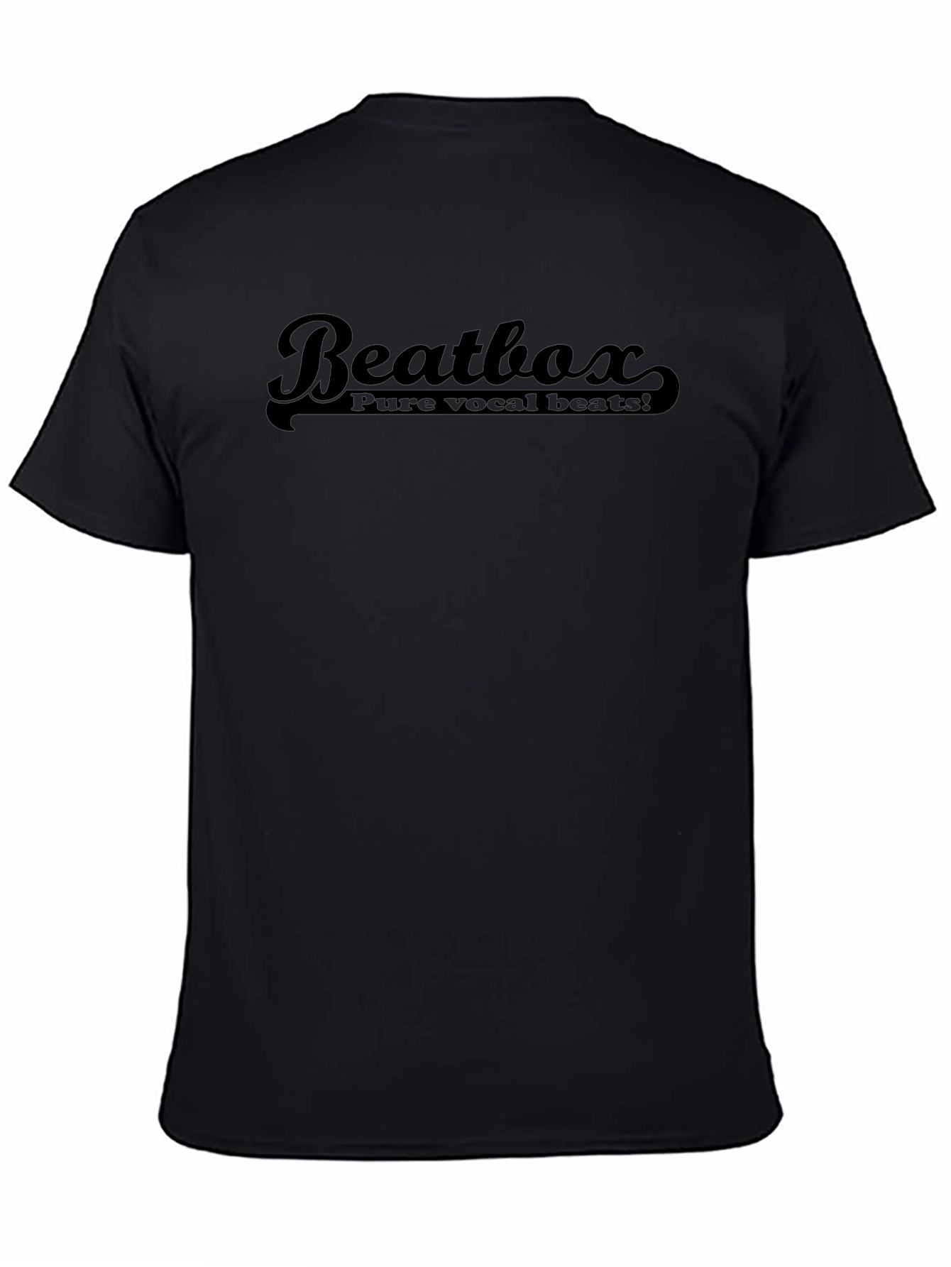 Beatbox Vocal Beats Graphic Tee - Black