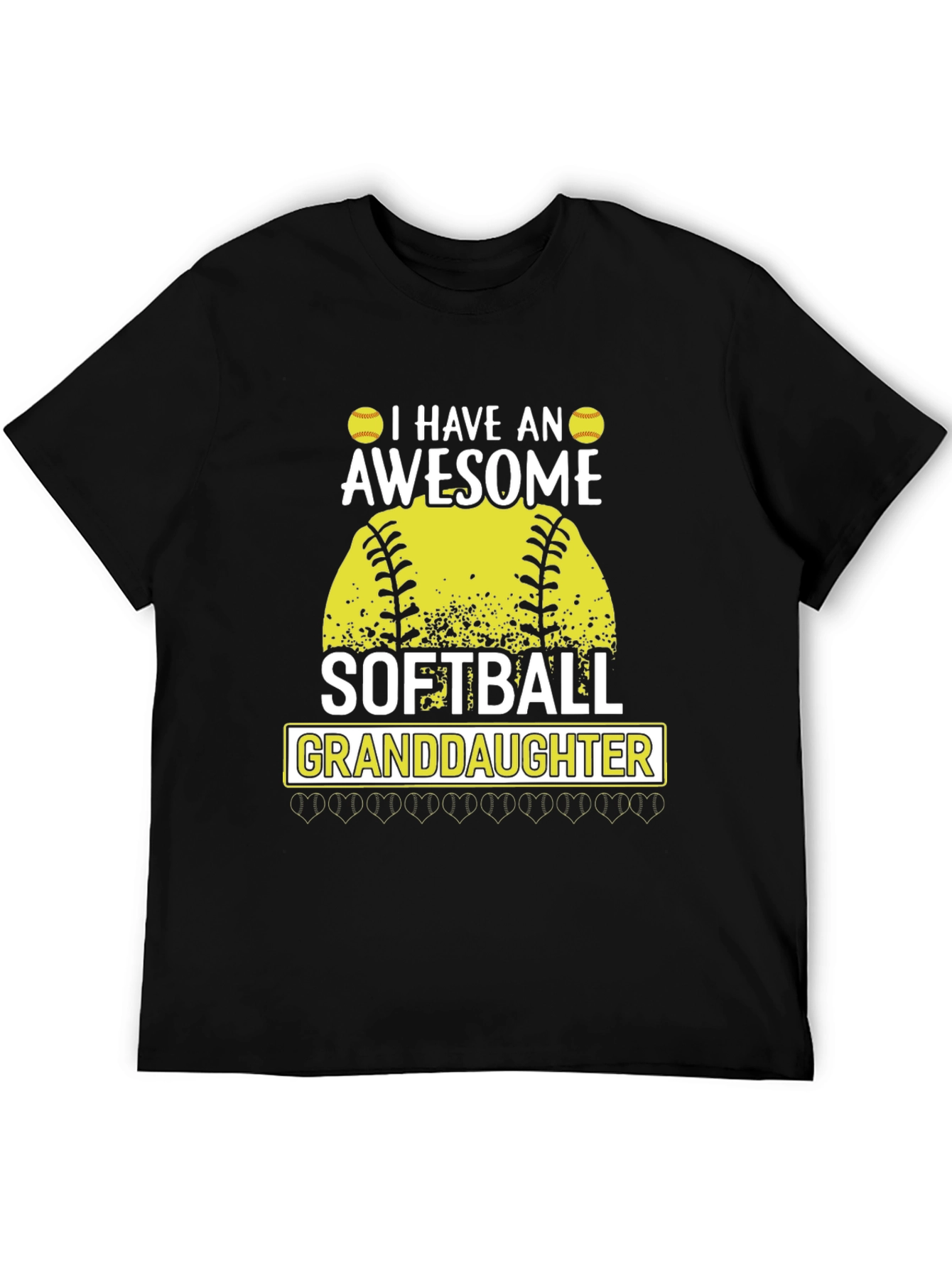 Awesome Softball Granddaughter T-Shirt